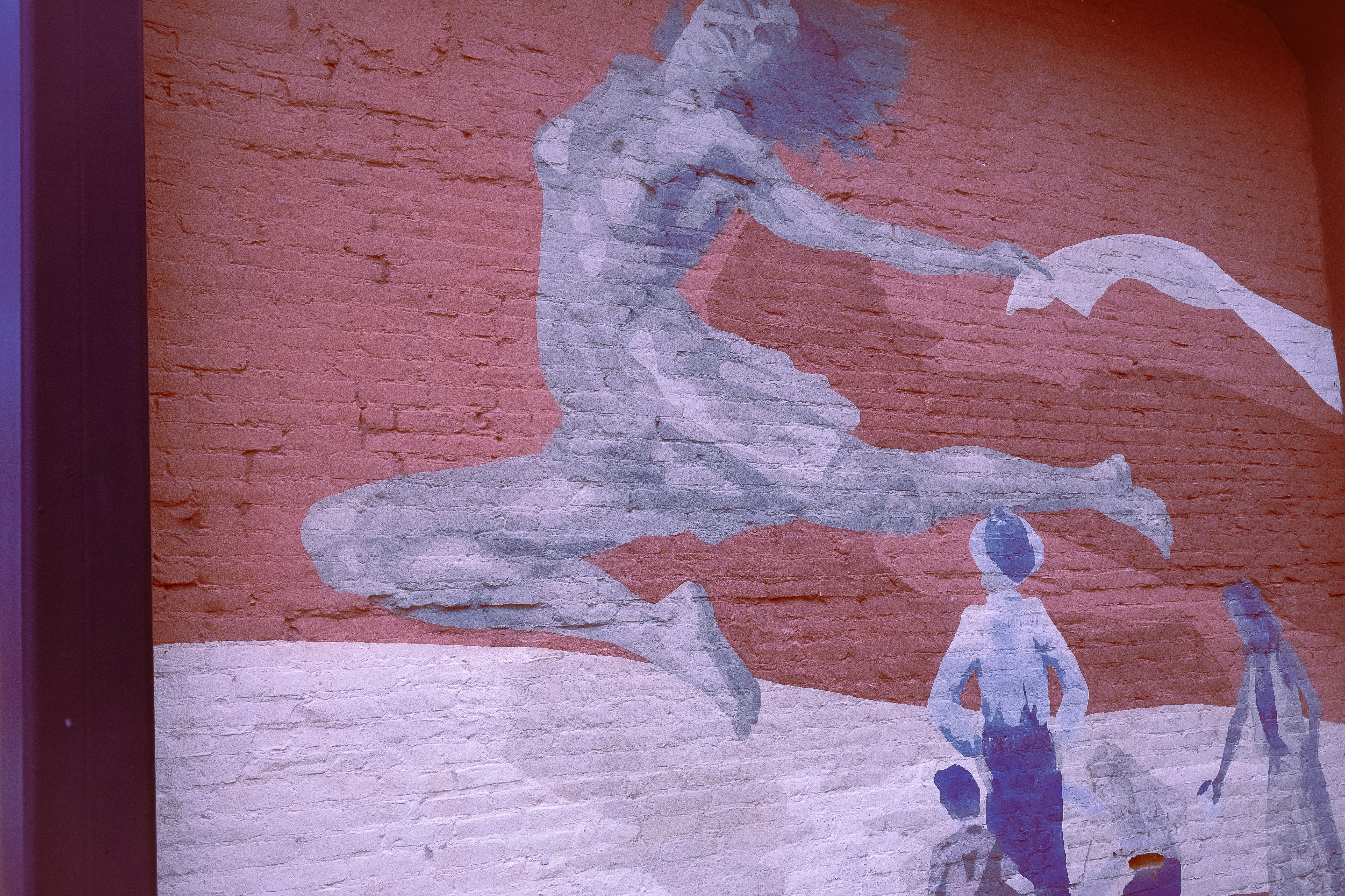 Mural art detail